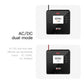 ISDT K2 Air Lipo Battery Charger Discharger 2-6S AC 200W DC 500Wx2 20A Dual Channel Smart Charger for Life Lilon LiHv NiMH RC Battery Balance Charger - Bluetooth APP Control, LCD Display